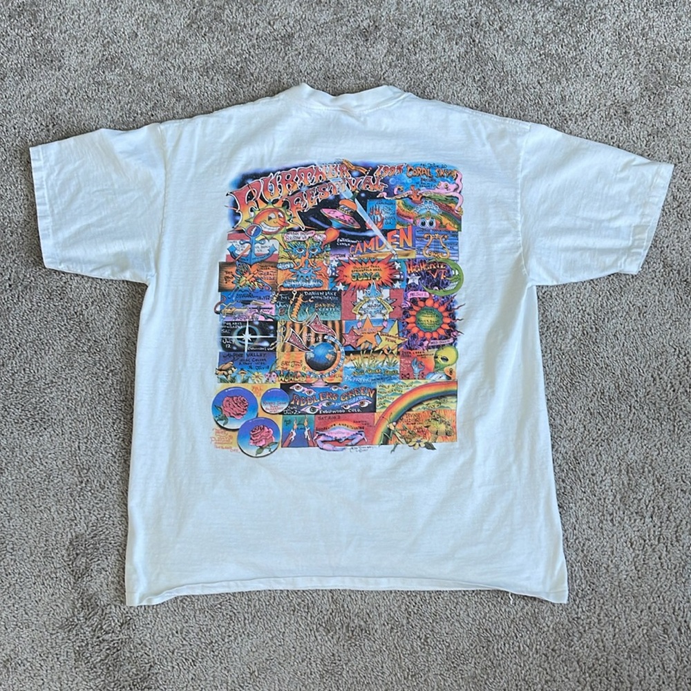 Vintage 1997 Furthur Festival Grateful Dead & Company T-Shirt – XL (23” x 28.5”)